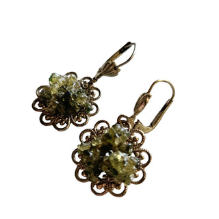 Peridot Olivine Earrings Ear Ring Rings Jewellery Jewelry Collectable J1