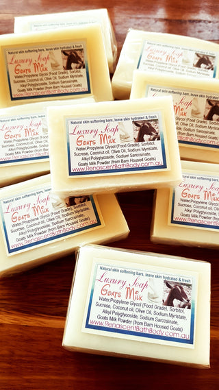 Goats Milk Floral Essential Oil Soap Cleansing Bar (WS Available)