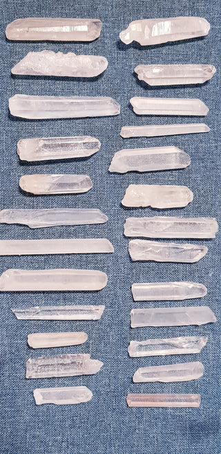 Quartz Crystal #2 Point Gemstone Crystals x 2