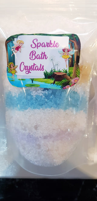 Sparkle Fairy Aromatherapy Bathing Salts Magical • Whimsical • Rainbow-Hued Bathing Ritual