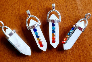 Chakra Gemstone Polished Genuine Pendant (You choose stone)