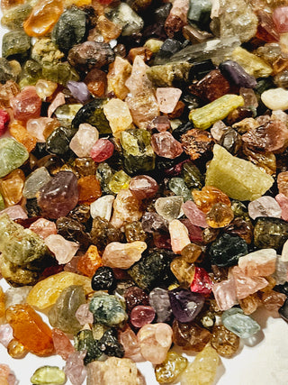 50gm BEAUTIFUL MINI TUMBLED GEMS CRYSTALS Rare Natural Genuine You Choose Stones
