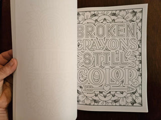 Motivational Quotes Adult Colouring Book: Never Stop Looking Up - Lesley Mitchell