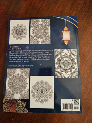 Mindful Mandala Patterns Adult Colouring Book - Lesley Mitchell