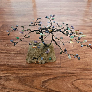 Hand Made Gemstone Crystal Fluorite Tree: A Complete Healing Feng Shui Treasure