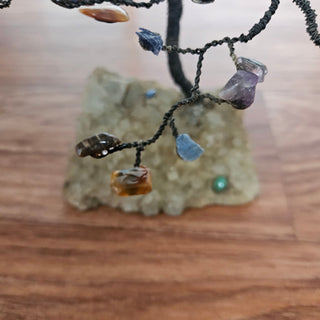 Hand Made Gemstone Crystal Fluorite Tree: A Complete Healing Feng Shui Treasure
