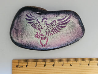 Hand Painted Artisan Rocks Individually Blessed with Card Story