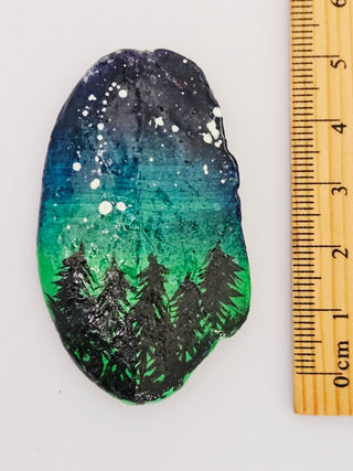 Hand Painted Artisan Rocks Individually Blessed with Card Story