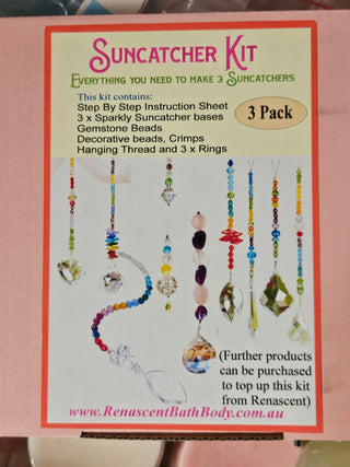 Crystal Gem Mobile Suncatcher Kit Feng Shui Healing Sacred Space Remedy