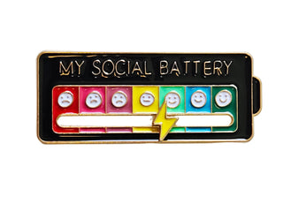Social Battery Meter Positive Mental Health Wellbeing