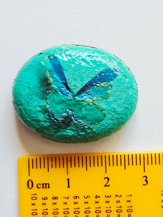 Hand Painted Artisan Rocks Individually Blessed with Card Story