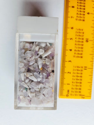 Amethyst 40gm Tube Australian Ethically collected Tumbled Genuine Gems Gemstone J1