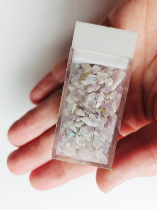 Amethyst 40gm Tube Australian Ethically collected Tumbled Genuine Gems Gemstone J1