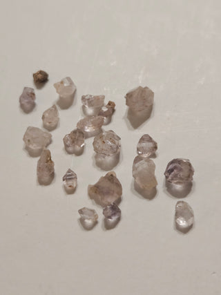 Natural Amethyst Crystal Gemstones 20 Pieces Rare Purple Rough Unpolished 5-10mm