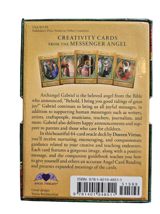 Archangel Gabriel Oracle Deck 44 Cards Doreen Virtue Creativity Healing
