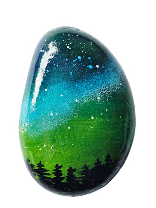 Universe Dreaming Hand Painted Artisan Created Rock Individually Blessed with Card Story (Copy)