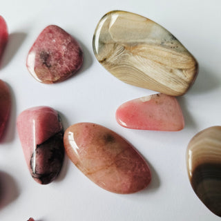 Imperial Rhodonite Picture Jasper tumbled Incredible Natural Specimens Genuine Gems Gemstone 103gms G2