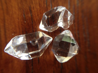 HERKIMER DIAMONDS x 3 Perfects, Large or Inclusions Gem Stones, Rare, Crystals