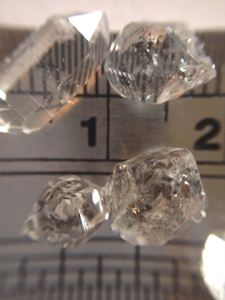 HERKIMER DIAMONDS x 3 Perfects, Large or Inclusions Gem Stones, Rare, Crystals