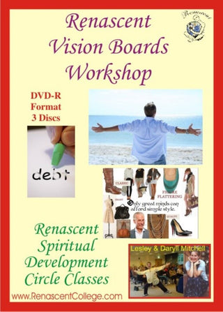 VISION BOARDS Correspondence Course Workshop Distance Study Manifest Abundance