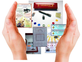 CRYSTAL LIGHT BALANCING CORRESPONDENCE COURSE: + Book on disc: Colour Healing