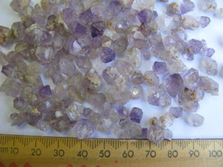 Natural Amethyst Crystal Gemstones 20 Pieces Rare Purple Rough Unpolished 5-10mm