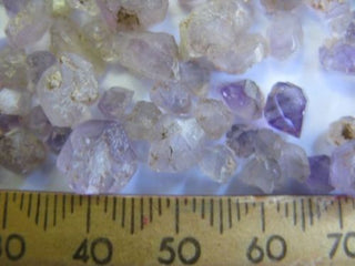 Natural Amethyst Crystal Gemstones 20 Pieces Rare Purple Rough Unpolished 5-10mm