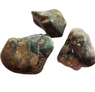 Polished Emerald Mineral Specimens – Set of 3 Genuine • Natural • Rare Large Pieces