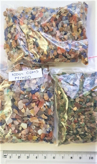 MINI TUMBLED GEMS CRYSTALS Beautiful Rare Natural Genuine You Choose 100gms