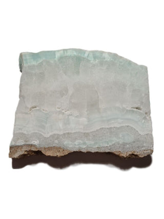 Natural Blue Aragonite Plate HUGE Ready to Polish, Aust Seller 740gms G1