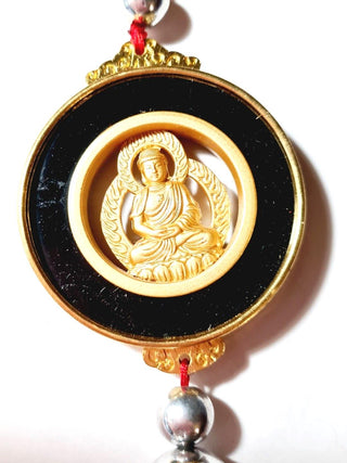 Guatama Amitaba Buddha Wall Hanging Peace Luck Blessings Spiritual Awakening M2
