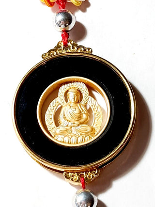 Guatama Amitaba Buddha Wall Hanging Peace Luck Blessings Spiritual Awakening M2
