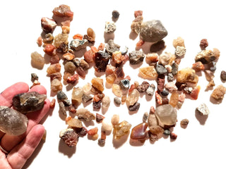 Agate, Carnelian,Smoky Quartz Gemstone Bundle 255gms Lovely Colours Natural G2