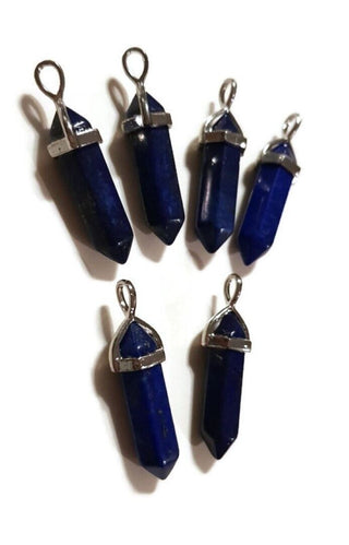 Lapis Lazuli Pendant Beautiful Blue, Genuine Gemstone