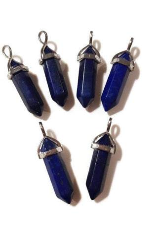 Lapis Lazuli Pendant Beautiful Blue, Genuine Gemstone