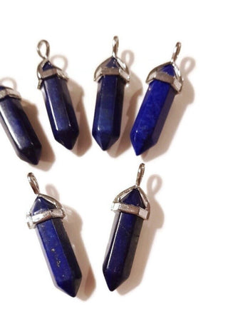Lapis Lazuli Pendant Beautiful Blue, Genuine Gemstone