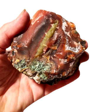 Carnelian Quartz Agate Specimen HUGE 400gm 70x70x50 Australian Hand Collected G2