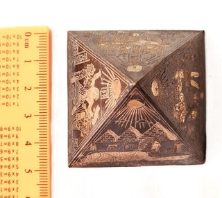 Hand Carved & Etched Energy Pyramid Genuine Brought from Egypt Bx8