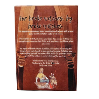 The Broke Bit*h Tarot Training Deck Cards Set Metaphics New