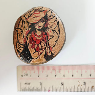 Hand Painted Artisan Created Rocks Individually Blessed with Card Story