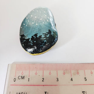 Hand Painted Artisan Created Rocks Individually Blessed with Card Story