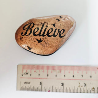 Hand Painted Artisan Created Rocks Individually Blessed with Card Story