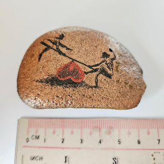 Hand Painted Artisan Created Rocks Individually Blessed with Card Story