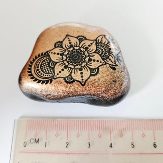 Hand Painted Artisan Created Rocks Individually Blessed with Card Story