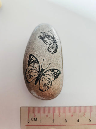 Hand Painted Artisan Created Rocks Individually Blessed with Card Story