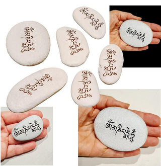 Hand Painted Artisan Created Rocks Individually Blessed with Card Story