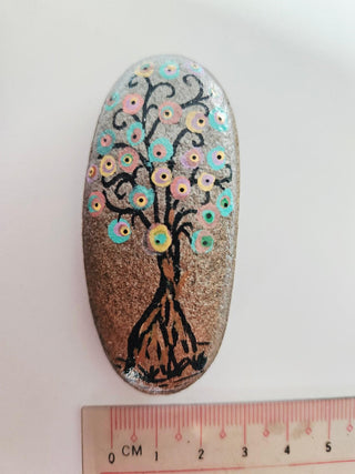 Hand Painted Artisan Created Rocks Individually Blessed with Card Story
