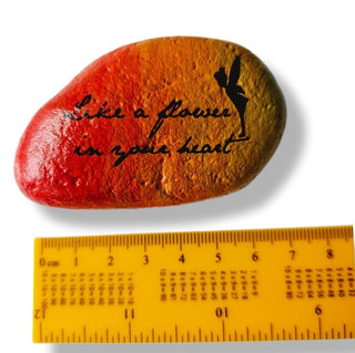 Hand Painted Artisan Created Rocks Individually Blessed with Card Story