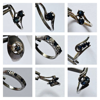 Solid Sapphire Rings Australian Genuine Gems you choose style RRP$390