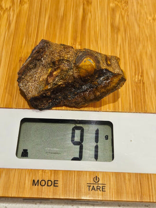 Yowah Nut Opal Matrix 91gms / 455 Carats Boulder Queensland Little Colour Nut H1